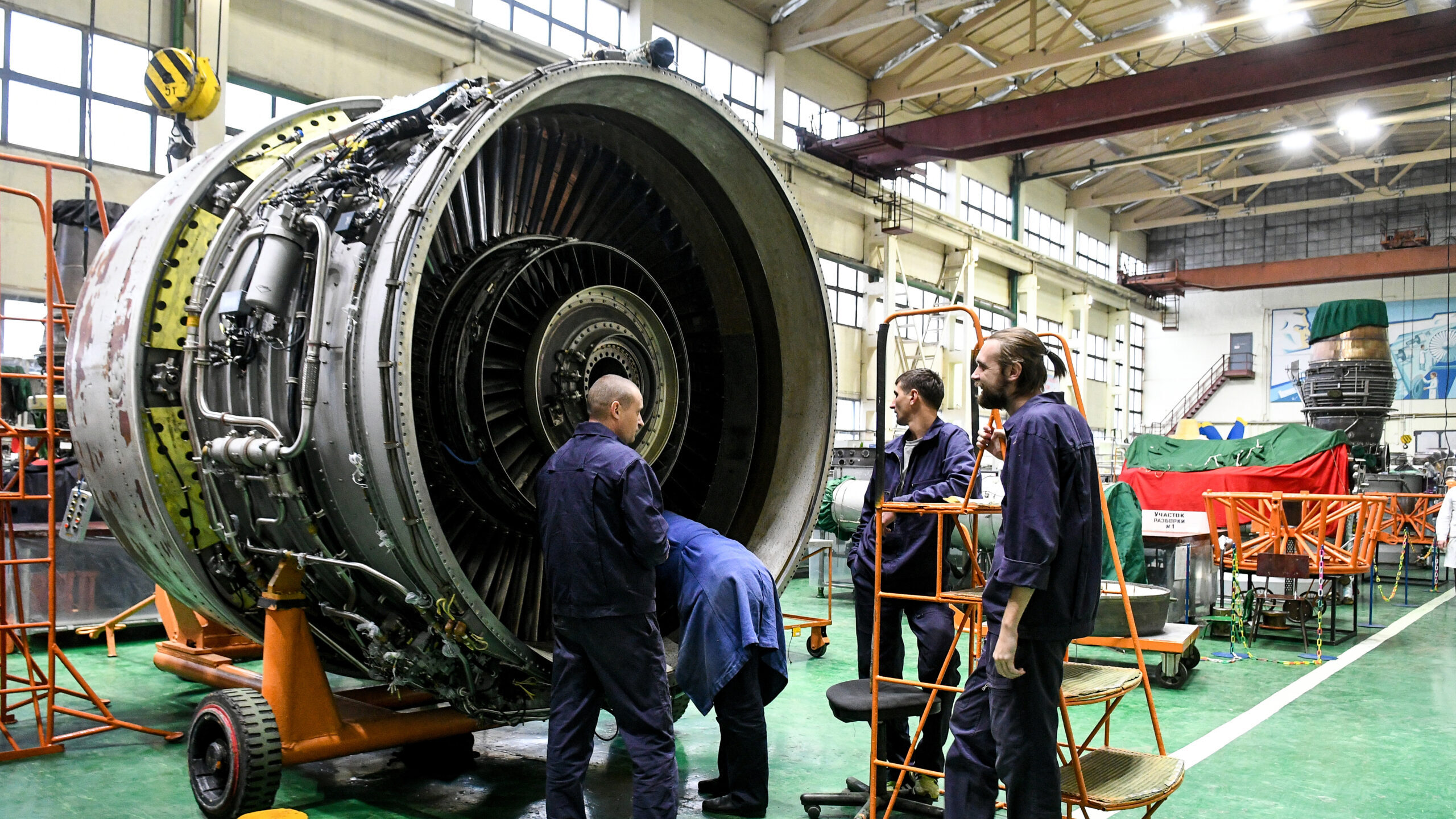 ‘Show the flag’: In Paris, Ukrainian propulsion organization says it’s working amid war